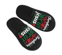 Jesus Is The Reason For The Christmas Season Pantofole Unisex Pantofole Da Casa Calde Scarpe Da Casa Per Sauna Invernali Interni M