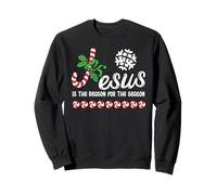 Jesus is The Reason for The Season Christian Theme Christmas Felpa