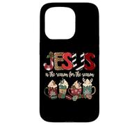 Jesus Is The Reason For The Season For Christmas Christian Custodia per iPhone 15 Pro