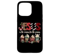 Jesus Is The Reason For The Season For Christmas Christian Custodia per iPhone 15 Pro Max
