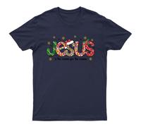 Jesus Is The Reason T-Shirt Unisex Regalo Retrò Divertente Donna Vintage...