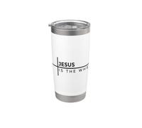 Jesus Is The Whey Bicchiere termico in acciaio inox doppia parete
