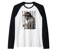 Jesus is Way Truth and the Life Catholic Bible Citazione Maglia con Maniche Raglan