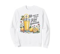 Jesus Lemonade Faith Quote Life Gave Me Lemons Christian Felpa