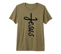 Jesus Love - Maglietta da Uomo Bible Pride Maglietta Premium