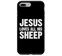 Jesus Loves All His Sheep Custodia per iPhone 7 Plus/8 Plus