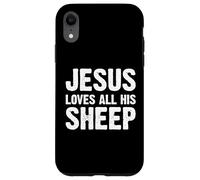 Jesus Loves All His Sheep Custodia per iPhone XR