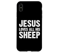 Jesus Loves All His Sheep Custodia per iPhone XS Max