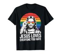 Jesus Loves Everyone You Hate Maglietta