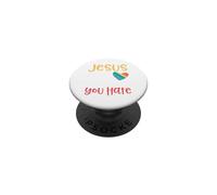 Jesus Loves Everyone You Hate PopSockets PopGrip Adesivo