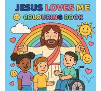 Jesus Loves Me Colouring Book For Kids