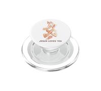 Jesus Loves You - American Sign Language Watercolor PopSockets PopGrip per MagSafe