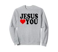 Jesus Loves You Christian Blessing Felpa
