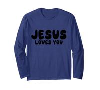 Jesus Loves You Maglia a Manica
