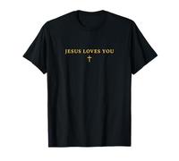 Jesus Loves You Shirt · Faith Religious Minimalist Christian Maglietta
