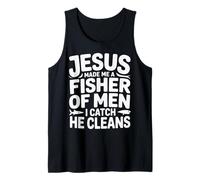 Jesus Made Me A Fisher of Men I Catch He Cleans - Canotta