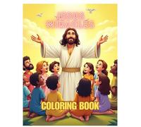 Jesus Miracles : A Coloring Book for Kids: 20+ Bible Stories to Color and Learn