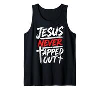 Jesus Never Tapped out Christian Wrestling Apparel Canotta