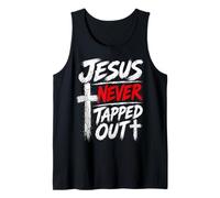 Jesus Never Tapped out Christian Wrestling Apparel Canotta