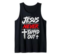 Jesus Never Tapped out Christian Wrestling Apparel Canotta