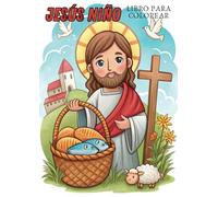 JESÚS NIÑO, LIBRO PARA COLOREAR