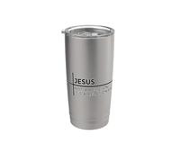 Jesus Not A Religion It's A Relationship Bicchiere termico in acciaio inox doppia parete