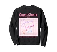 Jesus Paid It All Guest Camicia Christian Faith Tee Felpa