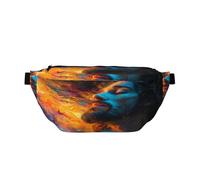 Jesus per donna e uomo, borsa a tracolla religiosa Christ Church God per sport, viaggi, escursionismo, corsa e jogging.