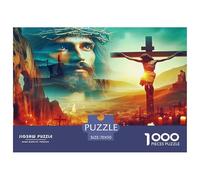 Jesus - Religion Absolutely Stunning Puzzle Da 1000 Pezzi Per Chi Ama I Viaggi: Rivisita Luoghi Meravigliosi E Migliora L'attenzione!