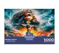 Jesus - Religion Jigsaw Puzzle Impossibili 1000Pcs Decorazione La Casa Rilassamento E Intelligence Per Adulti E Ragazzi Da 14 Anni 38x26cm/1000pcs