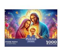 Jesus - Religion Massive 1000-Piece Jigsaw Puzzles for Adults A Vast Expanse of 1000 Impossible-Hard-Difficult Challenging Puzzle Game Pieces - A Gift of Unparalleled Depth for Adults And Young