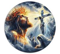 Jesus - Religion Puzzle 1000 Pezzi Per Adulti, Sfida Familiare, Antistress, Esercita Memoria Per Adulti/bambini ≥12 Anni 1000pcs (67.5x67.5cm)