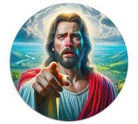 Jesus - Religion Puzzle 1000 Pezzi Per Adulti, Sfida Familiare, Antistress, Esercita Memoria Per Adulti/bambini ≥12 Anni 1000pcs (67.5x67.5cm)