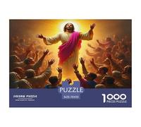 Jesus - Religion Puzzle Da 1000 Pezzi Per Amanti Dei Libri: Ricrea Scene Di Romanzi E Stimola La Immaginazione!