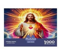 Jesus - Religion Puzzle Da 1000 Pezzi Per Chi Ama La Storia:Absolutely Stunning Rivive Epoche Passate E Migliora La Concentrazione!
