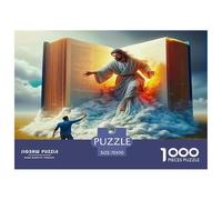 Jesus - Religion Puzzle Da 1000 Pezzi Per Chi Cerca Relax:Absolutely Stunning Un'attività Calma Per Ricaricare Le Energie!