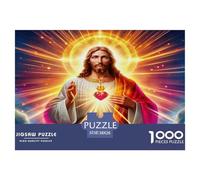 Jesus - Religion Puzzle Da 1000 Pezzi Per Famiglie Che Amano Il Divertimento:Absolutely Stunning Risate E Impegno in Un Solo Prodotto!