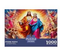 Jesus - Religion Puzzle Da 1000 Pezzi Per Famiglie Numerose:Absolutely Stunning Un Progetto Comune Che Unisce Tutti!