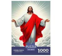 Jesus - Religion, Puzzle Da 1000 Pezzi, Regalo Divertente E Ben Pensato Che Trasmette Soddisfazione E Felicità Condivisa, Ideale Come Sorpresa, Compleanno O Elemento Decorativo, Adatto A Partire Dai 1