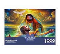 Jesus - Religion Puzzle Impossibili 1000 Pezzi Decorazione La Casa Giochi Rilassamento E Intelligence Per Adulti E Bambini Da 12 Anni 38x26cm/1000pcs
