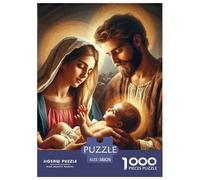 Jesus - Religion Puzzle Impossibili 1000Pcs Decorazione La Casa Giochi Rilassamento E Intelligence Per Adulti E Ragazzi Da 14 Anni 38x26cm/1000pcs