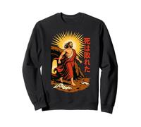 Jesus Resurrection Manga Art La Morte è sconfitta Tomba Vuota Felpa
