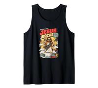 Jesus Rocks, Chitarra Faith Power Chords, Regalo Cristiano Canotta