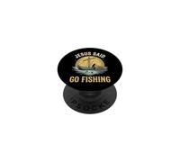 Jesus Said Go Fishing PopSockets PopGrip Adesivo