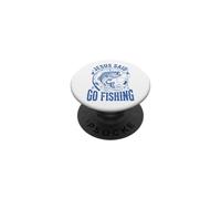 Jesus Said Go Fishing PopSockets PopGrip Adesivo