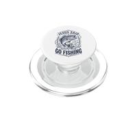 Jesus Said Go Fishing PopSockets PopGrip per MagSafe