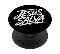 Jesús Salva Christian Faith Spagnolo PopSockets PopGrip Adesivo