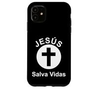 Jesús salva vidas | Christian Bible Verse Religious Faith Custodia per iPhone 11