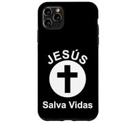 Jesús salva vidas | Christian Bible Verse Religious Faith Custodia per iPhone 11 Pro Max