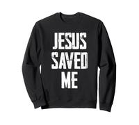 Jesus Saved Me Felpa